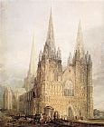The West Front of Lichfield Cathedral